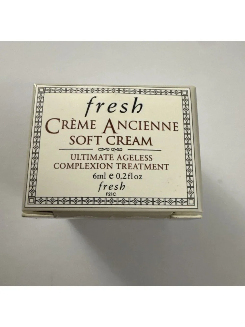 Fresh Creme Ancienne 6ML Soft Cream Ultimate Ageless Treatment .2 oz Travel MU1